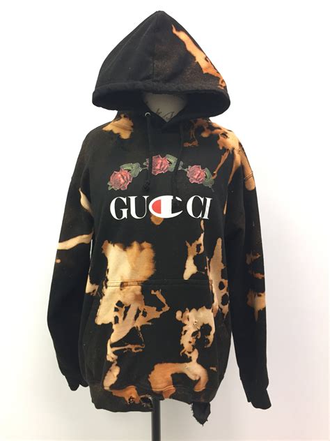 gucci white hoodie jacket|gucci champion hoodie cheap.